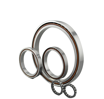 Four point contact ball bearing